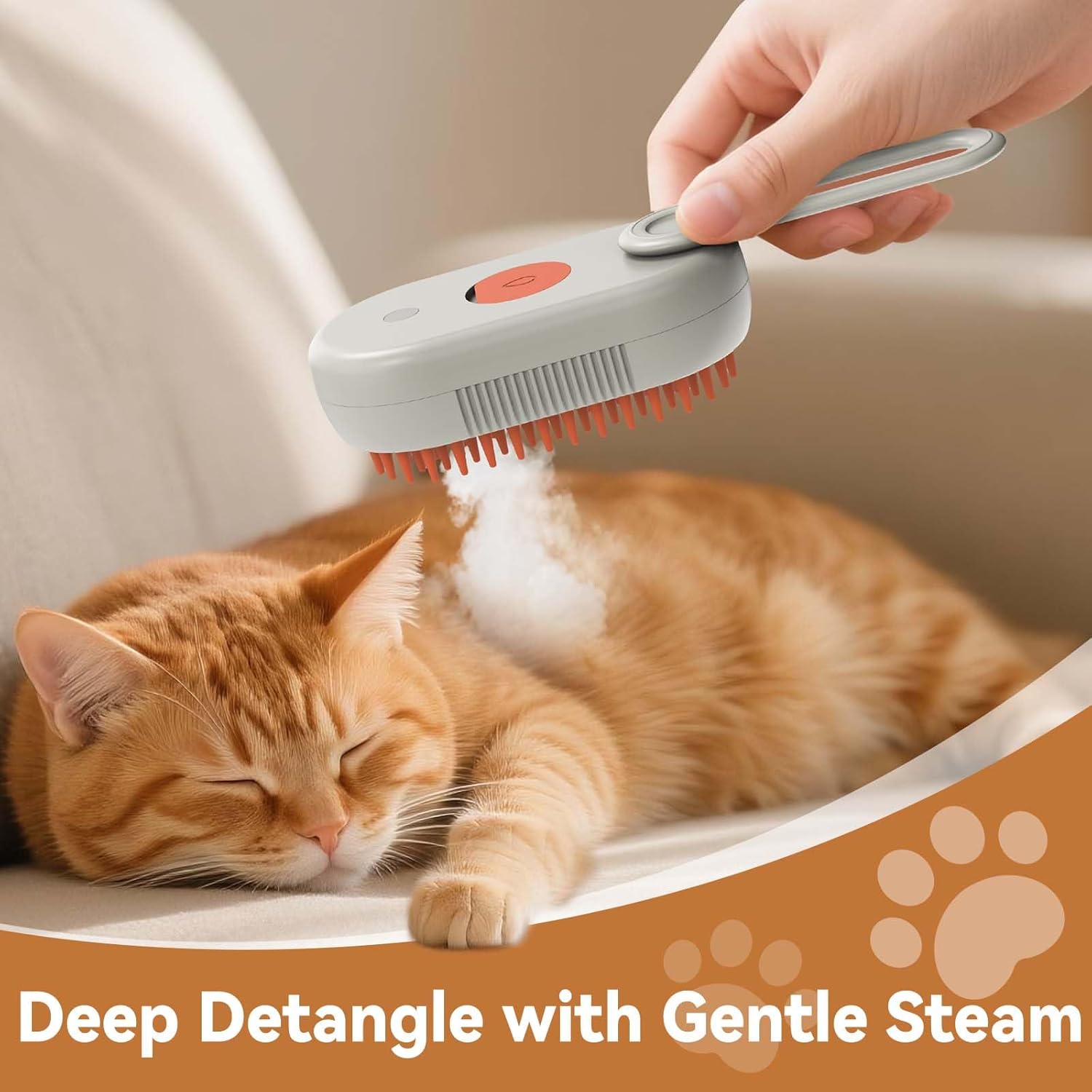 Steam Pet Brush