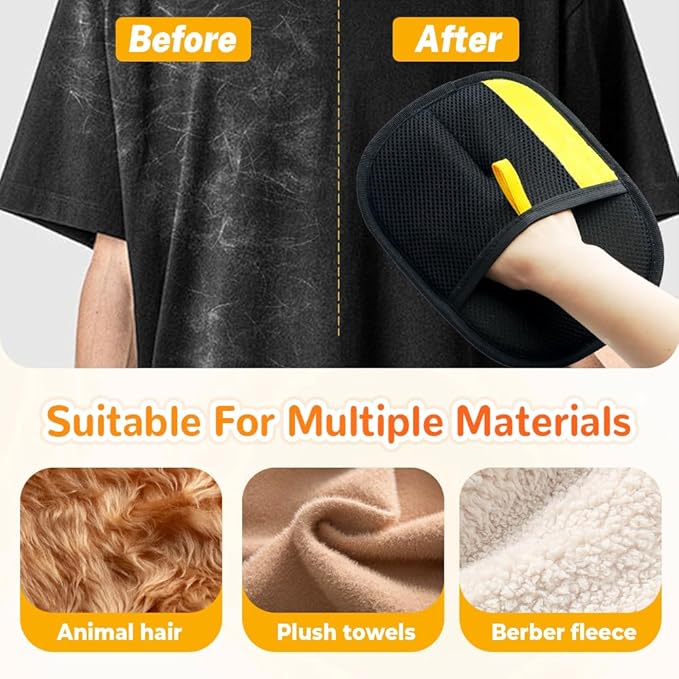 Pet Hair Remover Glove – Remove Fur in Seconds