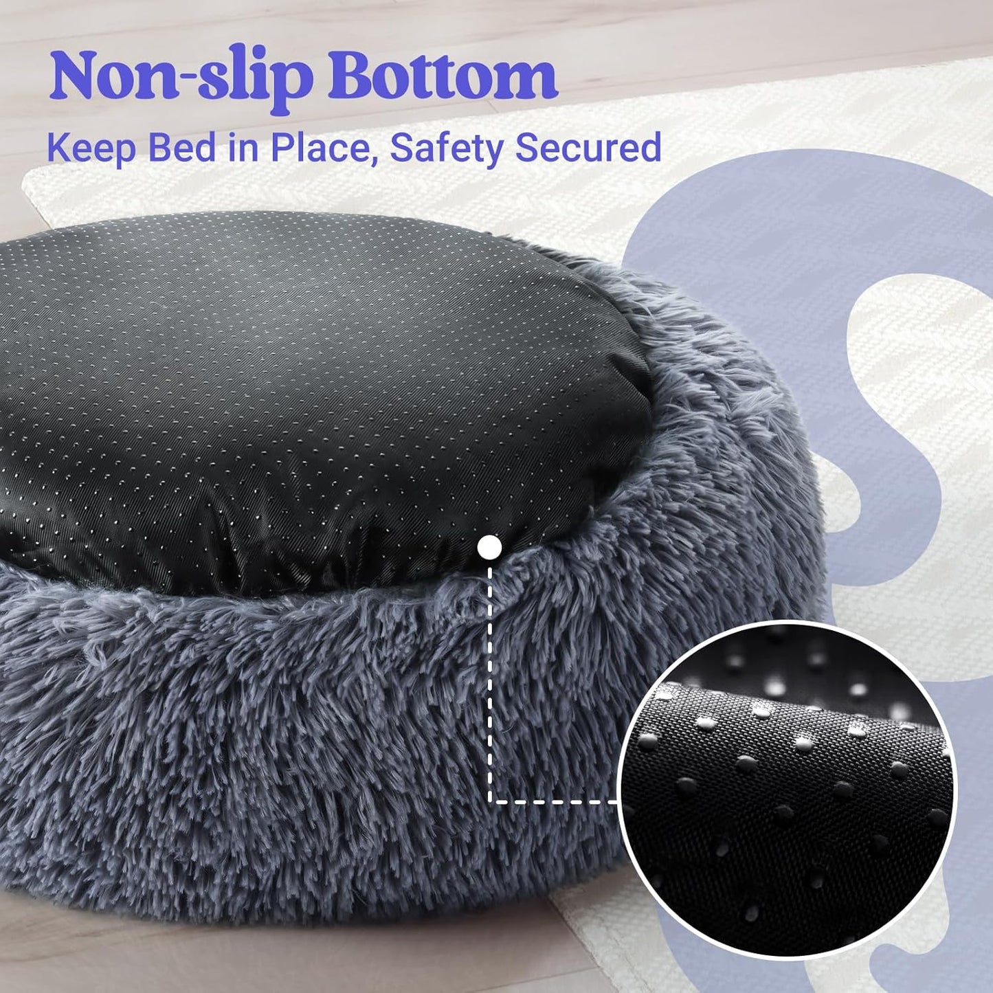 Calming Donut Pet Bed